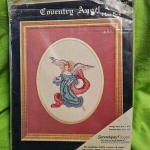 Coventry Angel Counted Cross Stitch Kit Mar Bek KIT KB-7 Serendipity Designs NEW